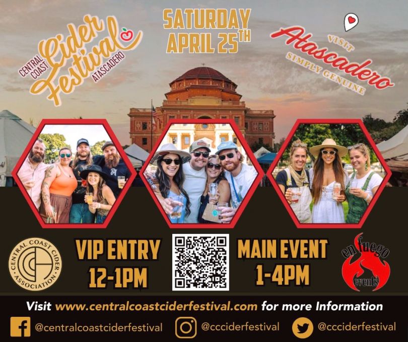 Central Coast Cider Fest 2026 | Saturday, April 25