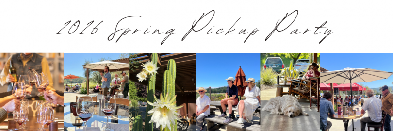 Spring Wine Club Pick-up Party | April 11-12